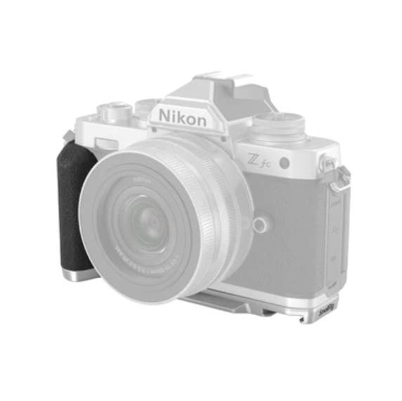 SmallRig L-Shape Griff für Ihre Nikon Z fc. Der Griff befindet sich im Neuzustand. Die Auslieferung erfolgt neutral verpackt. SmallRig L-Form Griff für Nikon Z fc Kamera 3480