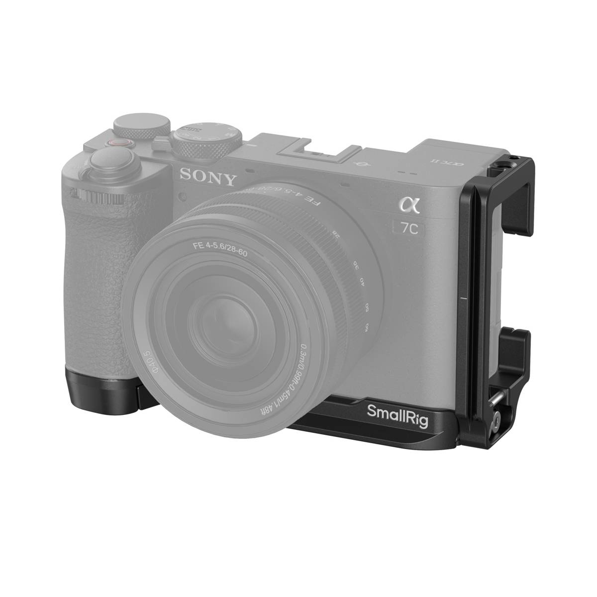 Das SmallRig L-Bracket für Sony Alpha 7C II / Alpha 7CR 4569 ermöglicht einen schnellen Wechsel zwischen horizontalen und vertikalen Aufnahmen und verbessert gleichzeitig das