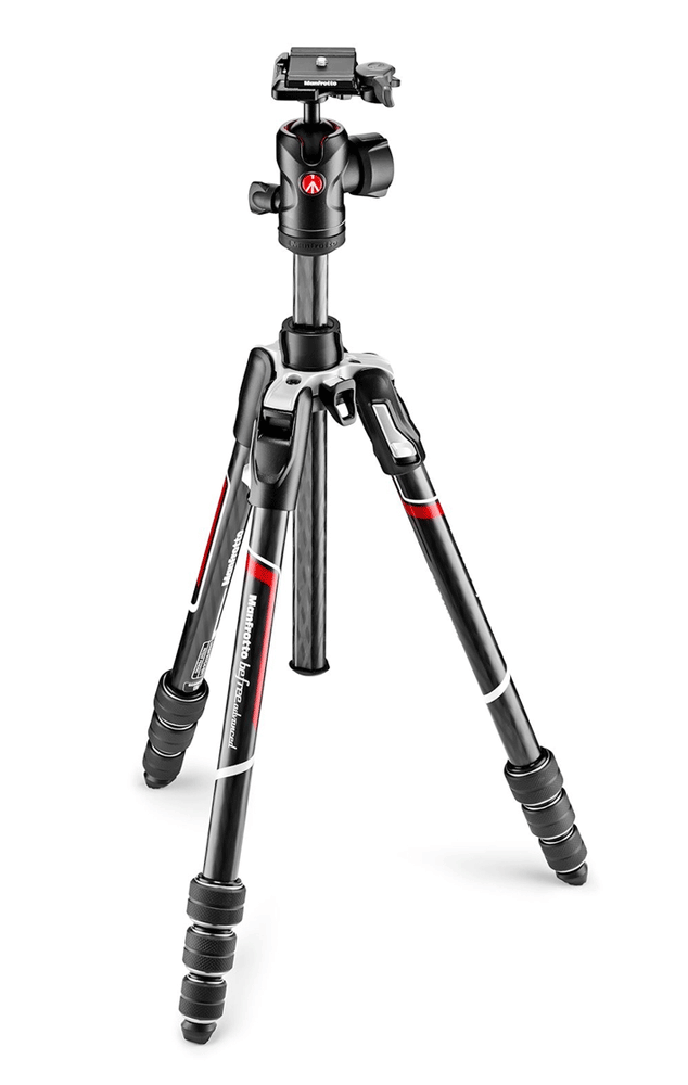 Manfrotto Befree Advanced Carbon Reisestativ Kit Twist Das Befree Advanced Carbon ist ein erstklassiges Reisestativ für leidenschaftliche Fotografen