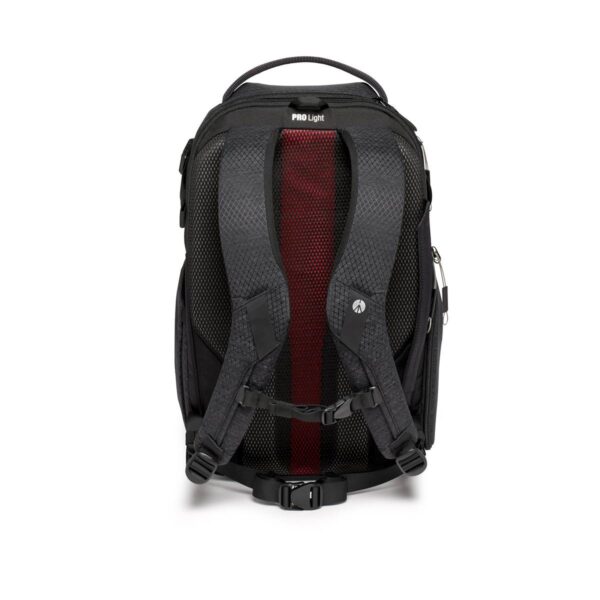 Alltagstauglicher Kamera- und Laptop-Rucksack für Fotoausrüstung und persönliche Dinge. Der Rucksack Pro Light 2 von Manfrotto ist für DSLR