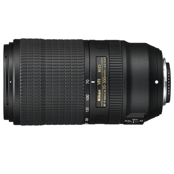 Nikon vr teleobjektiv für slr AF-P 70-300mm 1: 4,5-5,6 e, schwarz