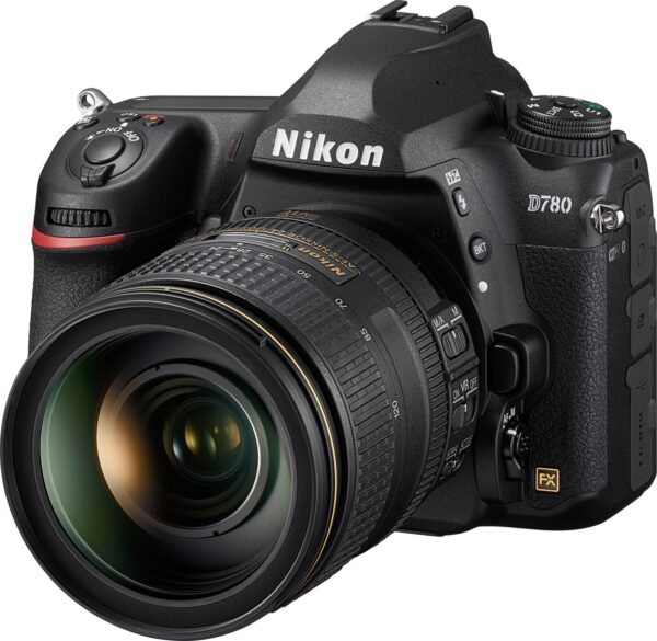 Nikon D780 KIT AF-S 24-120MM 1:4G ED VR Spiegelreflexkamera (NIKKOR 24–120 mm 1:4G ED VR, 24,5 MP, Bluetooth, WLAN (Wi-Fi)