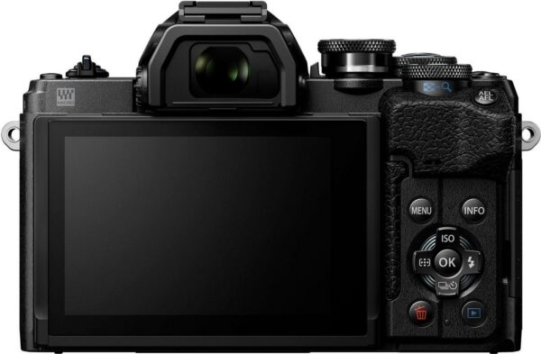 Olympus E-M10 Mark IV Systemkamera (M.Zuiko Digital ED 14‑42mm F3,5-5,6 EZ Pancake, 20,3 MP, Bluetooth, WLAN (WiFi), +BLS-50, F-5AC USB-AC Adapter, USB cable, Shoulder Strap)