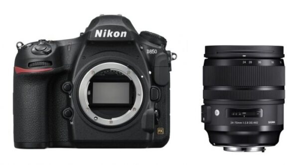 Nikon D850 + Sigma 24-70mm f2,8 DG OS HSM (A) - nach 400 EUR Nikon Winter Sofortrabatt