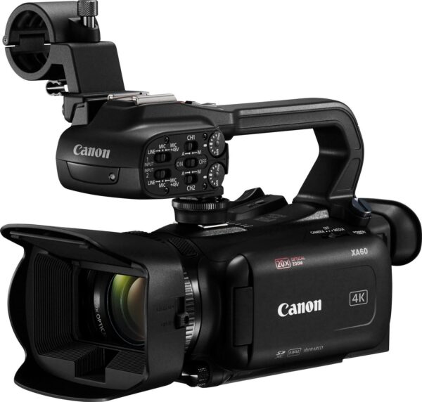 Canon XA-60 Camcorder (4K Ultra HD, 20x opt. Zoom) – Bild 3