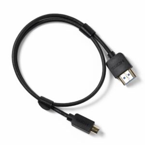 Das Accsoon HDMI A-D Kabel ist die perfekte Lösung für den Anschluss von Geräten mit HDMI Typ A und Typ D Anschlüssen und überbrückt die Lücke zwischen verschiedenen HDMI