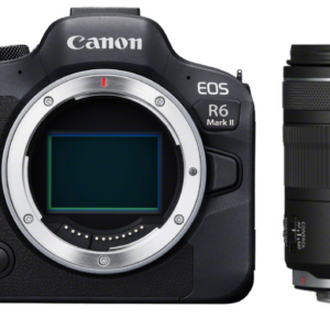 Die neue EOS R6 Mark II ist die bisher schnellste spiegellose Vollformatkamera von Canon mit kontinuierlicher Autofokusnachführung. Sie macht Reihenaufnahmen mit bis zu 40