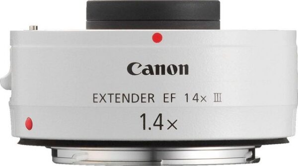 Canon EXTENDER EF 1.4X III Objektiv, (Passend für Canon EOS EF/EF-S System Kameras (z.B. EOS 250D)