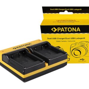 PATONA Dual Ladegerät f. Panasonic DMW-BLG10 CSBLG10MC CS-BLG10MC DMWBLG10 DMW-BLG10 inkl. Micro-USB Kabel Das PATONA DMW-BLG10 Dual Ladegerät ist der ideale Begleiter für