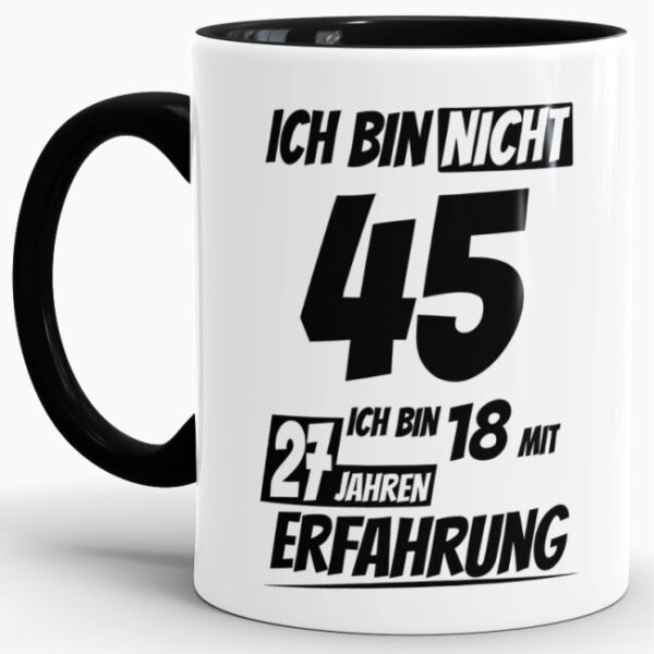 Tasse mit lustigem Geburtstagsspruch als Geschenkidee für Freunde und Familie zum Geburtstag. Lustige Geburtstagstasse aus hochwertiger Keramik und...