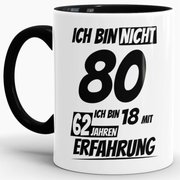 Tasse mit lustigem Geburtstagsspruch als Geschenkidee für Freunde und Familie zum Geburtstag. Lustige Geburtstagstasse aus hochwertiger Keramik und...