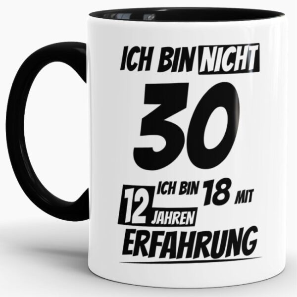 Tasse mit lustigem Geburtstagsspruch als Geschenkidee für Freunde und Familie zum Geburtstag. Lustige Geburtstagstasse aus hochwertiger Keramik und...