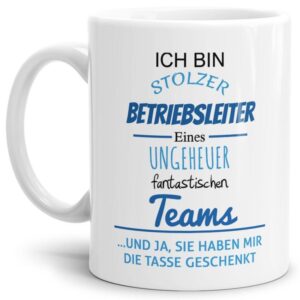 Du suchst eine lustige Geschenkidee für einen Chef