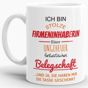 Du suchst eine lustige Geschenkidee für Deine Chefin