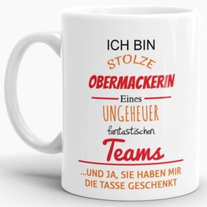 Du suchst eine lustige Geschenkidee für Deine Chefin