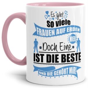 Besondere Spruchtasse als Partnergeschenk für Frauen und Männer