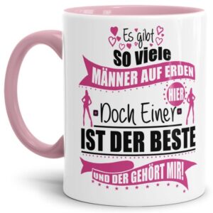 Besondere Spruchtasse als Partnergeschenk für Frauen und Männer