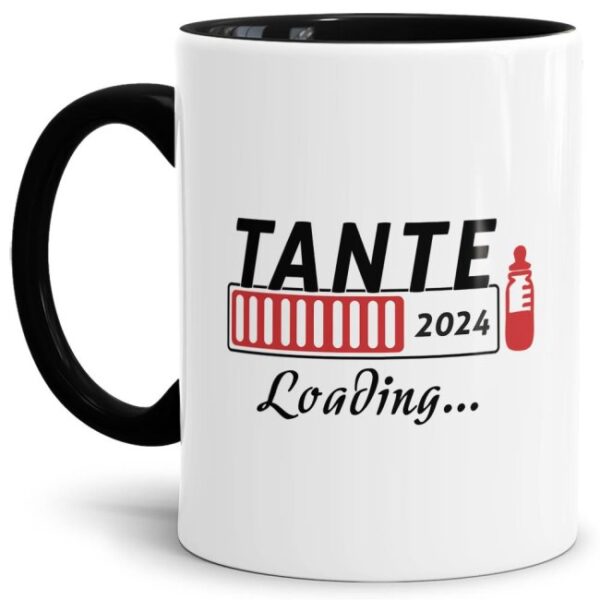 Tasse mit Ladebalken - endlich schwanger! Ein besonderes Geschenk zum Verkünden der Schwangerschaft. Ein tolles