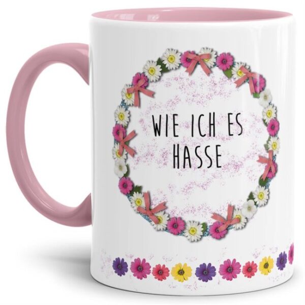 Mit diesem hochwertigen Kaffeebecher und lustigem Spruch sind Lacher garantiert - Wie ich es hasse - Eine tolle und witzige Geschenkidee für...