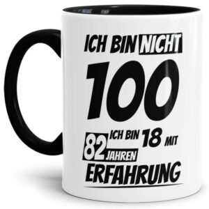 Tasse mit lustigem Geburtstagsspruch als Geschenkidee für Freunde und Familie zum Geburtstag. Lustige Geburtstagstasse aus hochwertiger Keramik und...