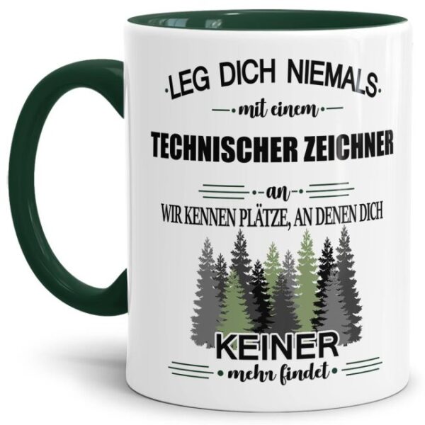 Ihr sucht das passende Geschenk für Kollegen oder Freunde? Dann seid ihr mit dieser Berufe-Tassen mit lustigem Spruch - Leg dich niemals mit einem...