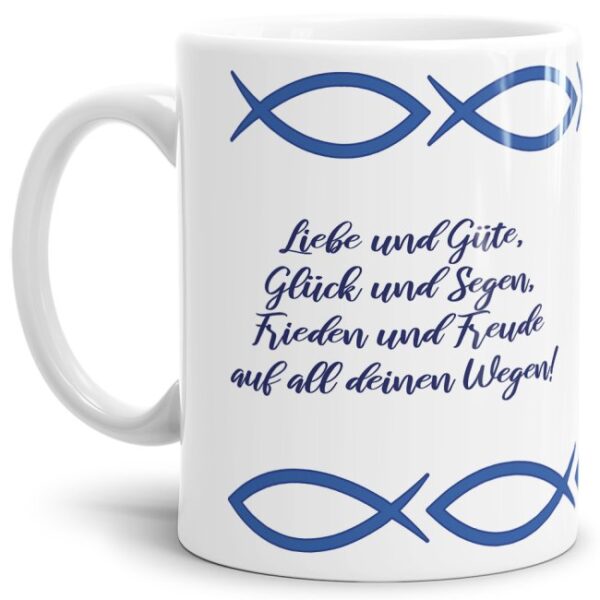 Keramiktasse mit Spruch zur Konfirmation oder Kommunion - eine persönliche und besondere Geschenkidee und tolle Erinnerung für jeden Jugendlichen...