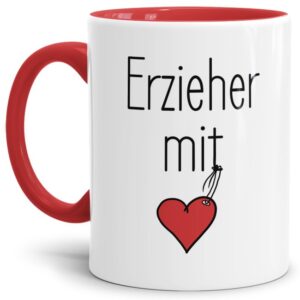 Ihr sucht ein Geschenk für die liebste Erzieherin oder den coolsten Erzieher? Unsere Tassen für Erzieherinnen oder Erzieher mit besonderen Sprüchen...