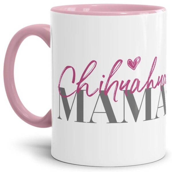 Liebevoll gestaltete Keramik-Tasse mit Hunderassen für Hundemamas -Chihuahua - Diese neue Lieblingstasse ist das perfekte Geschenk für...