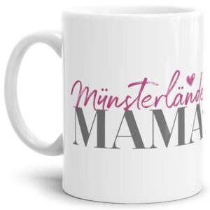 Liebevoll gestaltete Keramik-Tasse mit Hunderassen für Hundemamas -Münsterländer - Diese neue Lieblingstasse ist das perfekte Geschenk für...