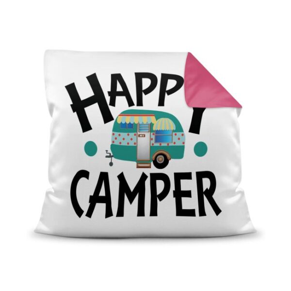 Besonderes Camping-Kissen mit passendem Spruch für fröhliche Camper! Dieses Kissen ist eine ganz besondere Deko fürs Campingmobil und auch perfekt...