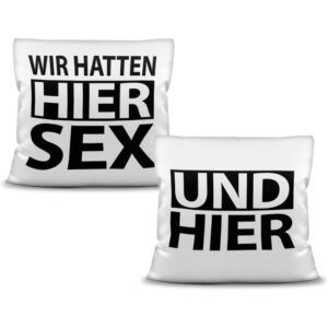 Sucht Ihr ein paar super lustige Dekokissen fürs Sofa oder Schlafzimmer