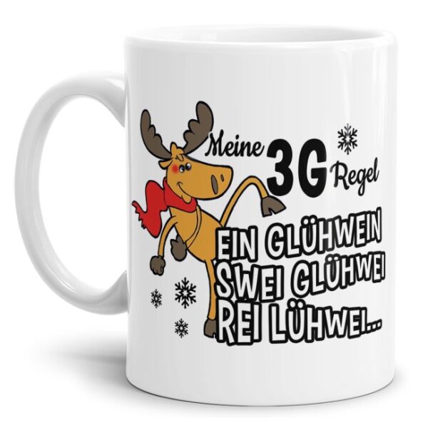 Wir haben die passende 3G-Regel für die diesjährige Weihnachtszeit: Ein Glühwein