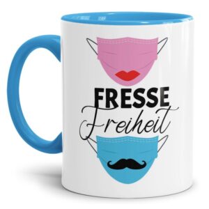 Brandaktuelle und doppeldeutige Statement Tasse