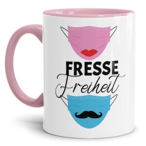 Brandaktuelle und doppeldeutige Statement Tasse