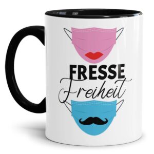 Brandaktuelle und doppeldeutige Statement Tasse