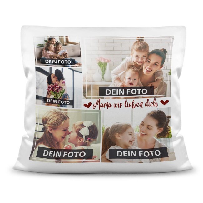 Hübsches Fotokissen für Mama - Mama