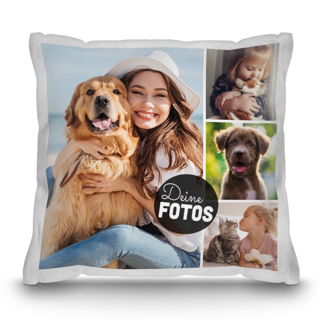 Ein Fotokissen ist eine besondere Geschenkidee zu jedem Anlass - bedruckte Kissen mit Foto sind das perfekte Geschenk für Freunde und Familie zum...