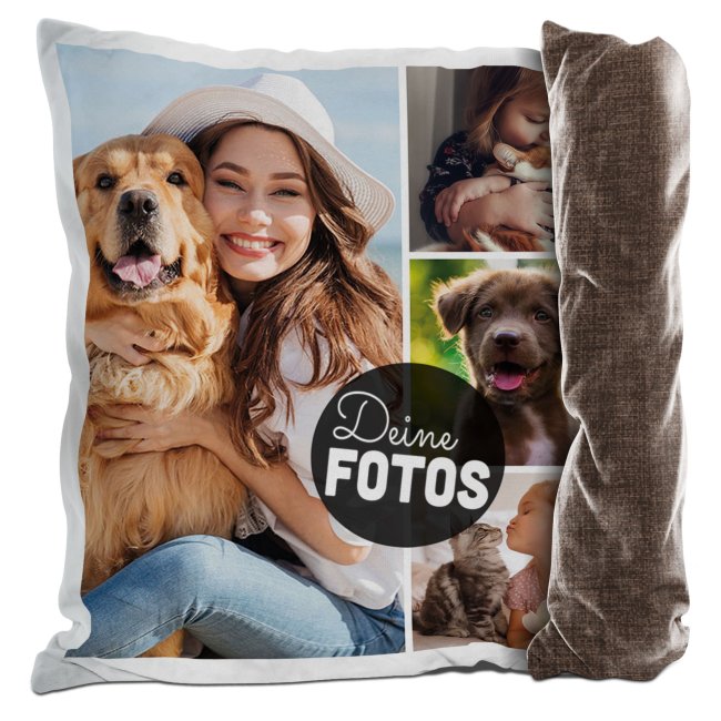 Ein Fotokissen ist eine besondere Geschenkidee zu jedem Anlass - bedruckte Kissen mit Foto sind das perfekte Geschenk für Freunde und Familie zum...