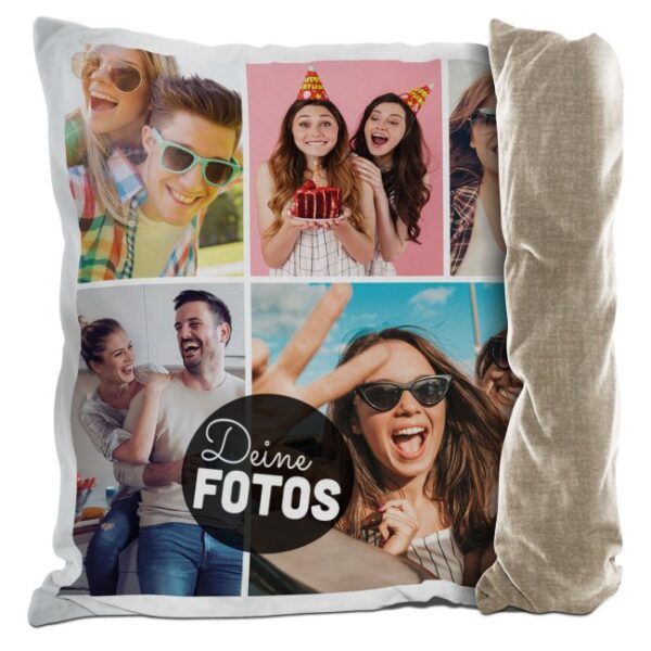 Ein Fotokissen ist eine besondere Geschenkidee zu jedem Anlass - bedruckte Kissen mit Foto sind das perfekte Geschenk für Freunde und Familie zum...