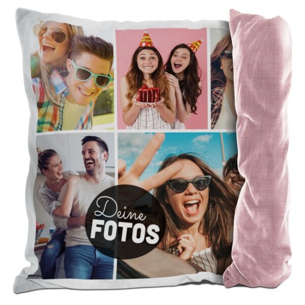 Ein Fotokissen ist eine besondere Geschenkidee zu jedem Anlass - bedruckte Kissen mit Foto sind das perfekte Geschenk für Freunde und Familie zum...