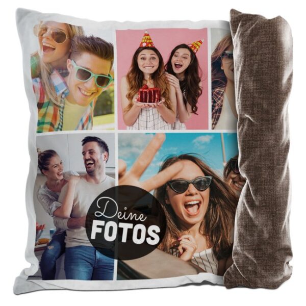 Ein Fotokissen ist eine besondere Geschenkidee zu jedem Anlass - bedruckte Kissen mit Foto sind das perfekte Geschenk für Freunde und Familie zum...