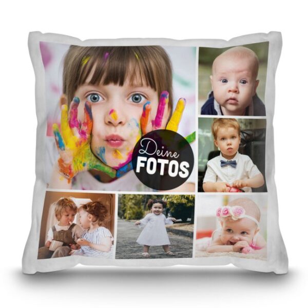 Ein Fotokissen ist eine besondere Geschenkidee zu jedem Anlass - bedruckte Kissen mit Foto sind das perfekte Geschenk für Freunde und Familie zum...