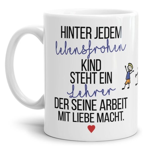 Diese Spruchtasse ist das perfekte Geschenk für Lehrer zum Abschied oder zum Schulwechsel. Verschenke die hochwertige Keramiktasse mit Spruch -...