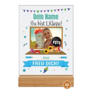 Du suchst eine besondere Tischdeko für die Einschulung oder ein Einschulungsgeschenk für das zukünftige Schulkind mit Erinnerungswert? Dann ist...