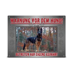 Personalisierbares Türschild für Hundebesitzer - lustiges