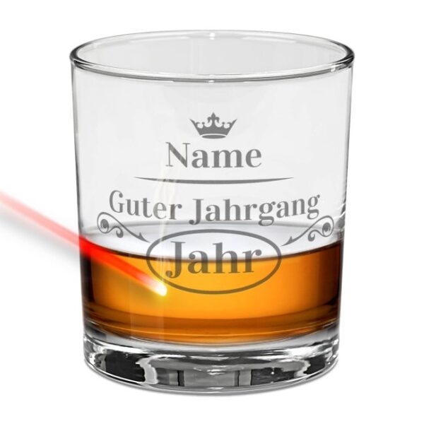 Verschenke hier ein individualisiertes Whiskyglas mit persönlicher Gravur. Ein besonderes Whisky Geschenk für Freunde