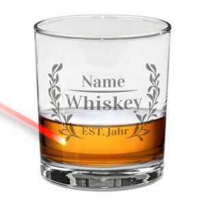 Verschenke hier ein individualisiertes Whiskyglas mit persönlicher Gravur. Ein besonderes Whisky Geschenk für Freunde