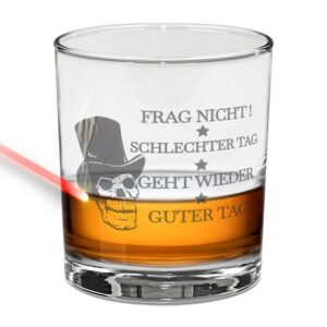 Verschenke hier ein edles Whiskyglas mit Gravur. Ein besonderes Whisky Geschenk für Freunde