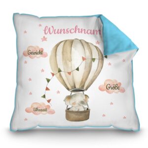 Süßes Geschenk zur Geburt für Mädchen - mit diesem Baby-Geschenk zur Geburt liegst Du garantiert richtig. Das liebevoll designte hellblaue...