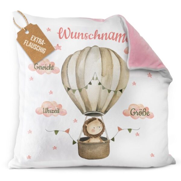 Süßes Geschenk zur Geburt für Mädchen- mit diesem Baby-Geschenk zur Geburt liegst Du garantiert richtig. Das liebevoll designte Fotokissen mit...